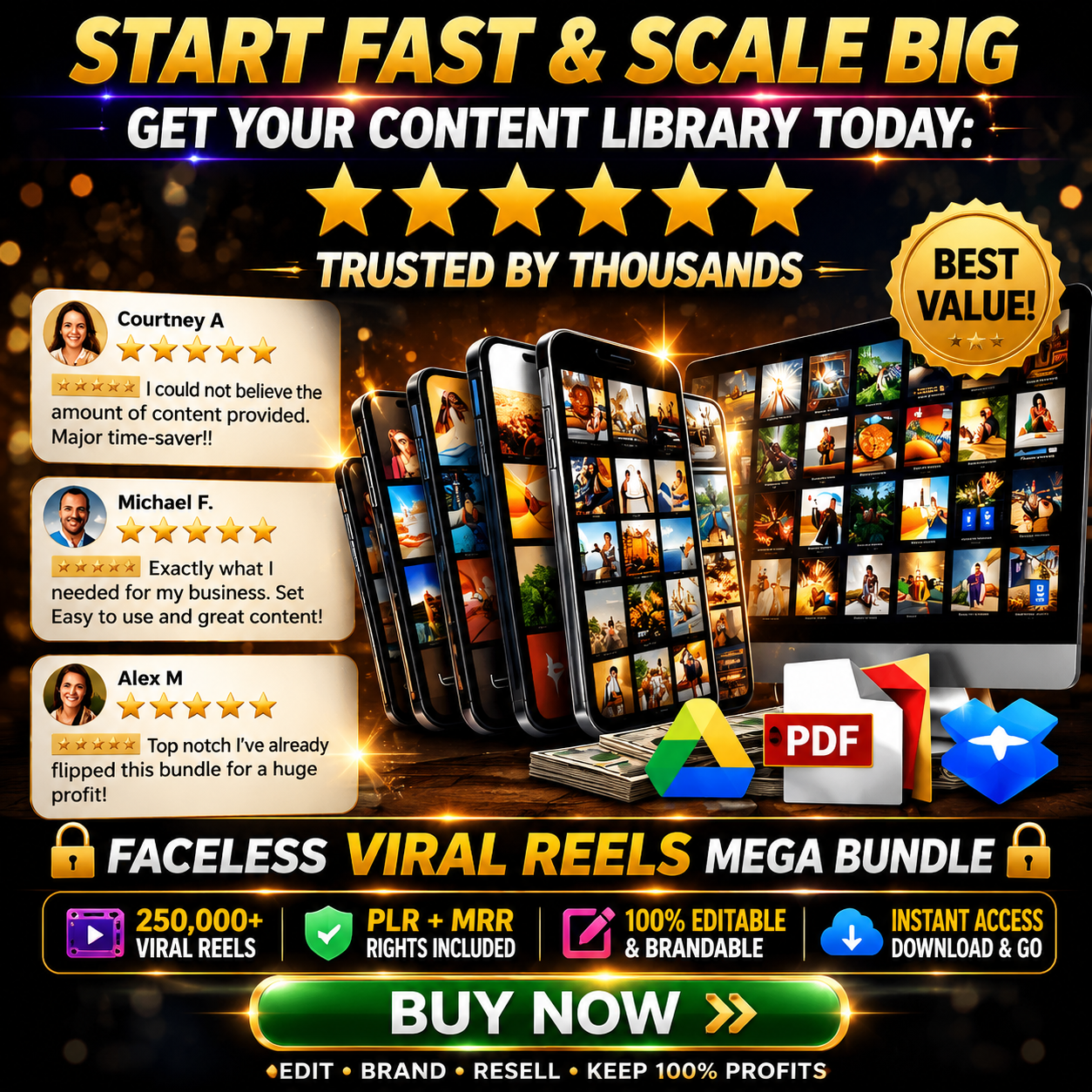 The Ultimate 250K+ Faceless Viral Reels Vault (PLR & MRR Included) - Image 7