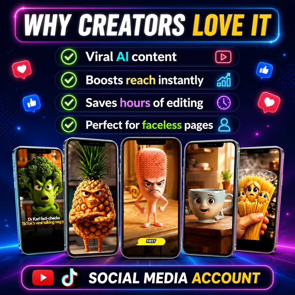 The Ultimate 1,200+ AI Talking Object Viral Reels Bundle (Canva Editable + PLR/MRR) + Free AI Cat Bonus! - Image 4